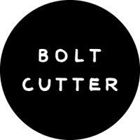 The Boltcutter logo, The Boltcutter contact details