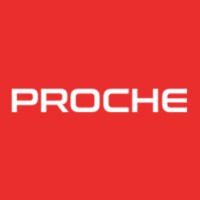 The Proche logo, The Proche contact details