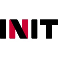 INIT logo, INIT contact details