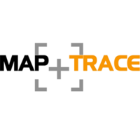 MapTrace logo, MapTrace contact details