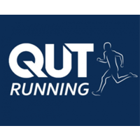 QUT Running logo, QUT Running contact details