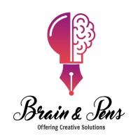 Brain & Pens logo, Brain & Pens contact details