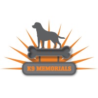 K9 Memorials logo, K9 Memorials contact details