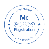 Mr. Registration logo, Mr. Registration contact details