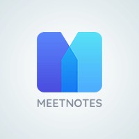 MeetNotes logo, MeetNotes contact details