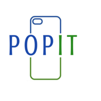 PopIt logo, PopIt contact details