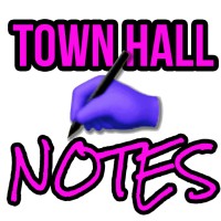 TownHallNotes.com logo, TownHallNotes.com contact details