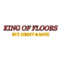 King of Floors logo, King of Floors contact details