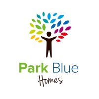 PARK BLUE HOMES logo, PARK BLUE HOMES contact details