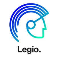 LEGIO logo, LEGIO contact details