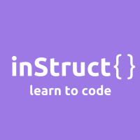 inStruct{} logo, inStruct{} contact details