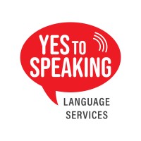 Yes to Speaking logo, Yes to Speaking contact details