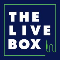 The Live Box logo, The Live Box contact details