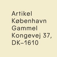 Artikel KÃ¸benhavn logo, Artikel KÃ¸benhavn contact details