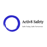 Activ8 Safety logo, Activ8 Safety contact details