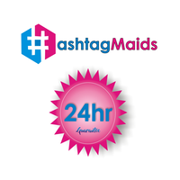 Hashtag Maids logo, Hashtag Maids contact details