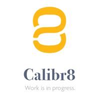 Calibr8 logo, Calibr8 contact details