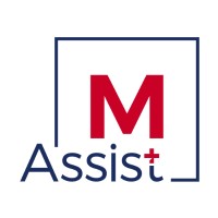 M Assist logo, M Assist contact details