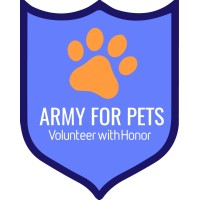 Army for Pets logo, Army for Pets contact details