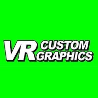 VR Custom Graphics logo, VR Custom Graphics contact details