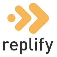 Replify logo, Replify contact details