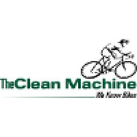 The Clean Machine logo, The Clean Machine contact details