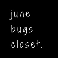 june bugs closet logo, june bugs closet contact details