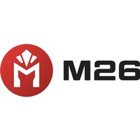 M26 logo, M26 contact details