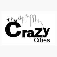 The Crazy Cities logo, The Crazy Cities contact details