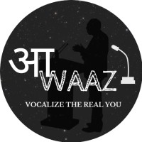 THE AWAAZ logo, THE AWAAZ contact details