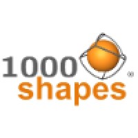 1000shapes logo, 1000shapes contact details