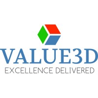 Value3D logo, Value3D contact details