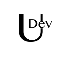 U-Dev logo, U-Dev contact details