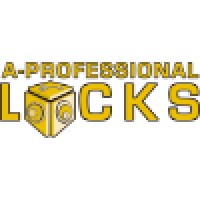 A Professional Locks logo, A Professional Locks contact details