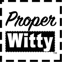 ProperWitty logo, ProperWitty contact details