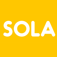 SOLA logo, SOLA contact details