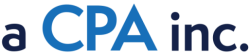 A CPA logo, A CPA contact details