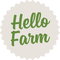 Hello Farm logo, Hello Farm contact details