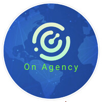 On Agency logo, On Agency contact details