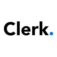 Clerk. logo, Clerk. contact details