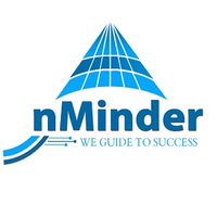 The nMinder logo, The nMinder contact details