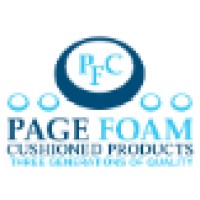 Page Foam Cushion Products Co. Inc. logo, Page Foam Cushion Products Co. Inc. contact details