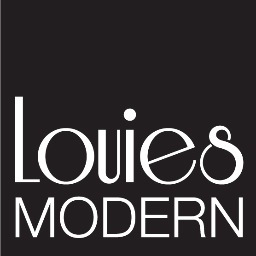 Louies Modern logo, Louies Modern contact details