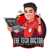 The Tech Doctor logo, The Tech Doctor contact details