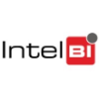 IntelBI logo, IntelBI contact details