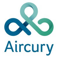 Aircury logo, Aircury contact details