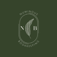 Numinous Bookkeeping logo, Numinous Bookkeeping contact details