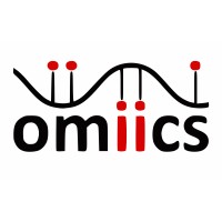 omiics logo, omiics contact details