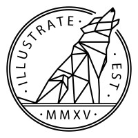 Illustrate logo, Illustrate contact details