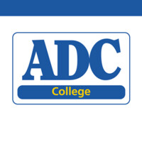 ADC College logo, ADC College contact details